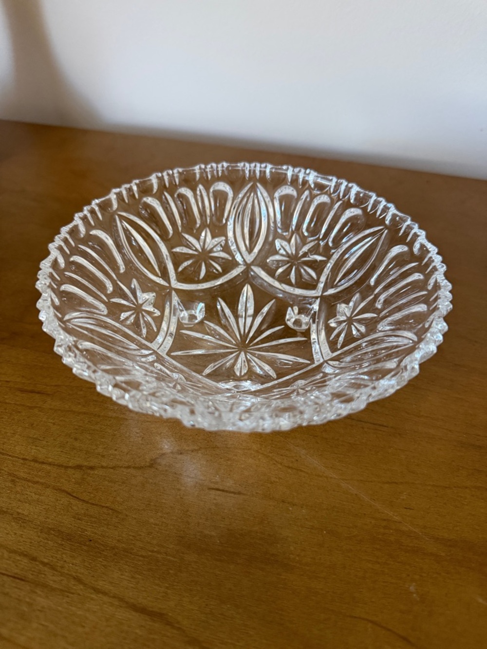 Vintage Anchor Hocking Clear Glass Bowl
